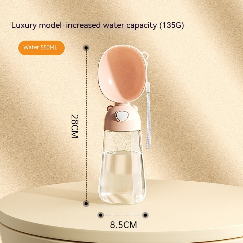 Portable Pet Water Bottle – Travel Food & Water Feeder