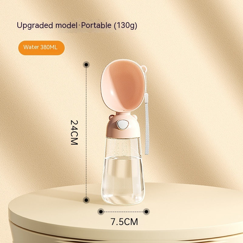Portable Pet Water Bottle – Travel Food & Water Feeder