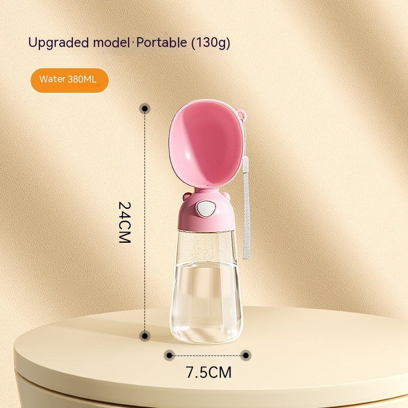 Portable Pet Water Bottle – Travel Food & Water Feeder