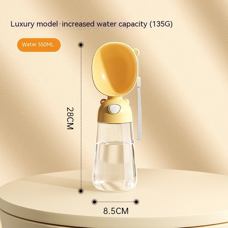 Portable Pet Water Bottle – Travel Food & Water Feeder