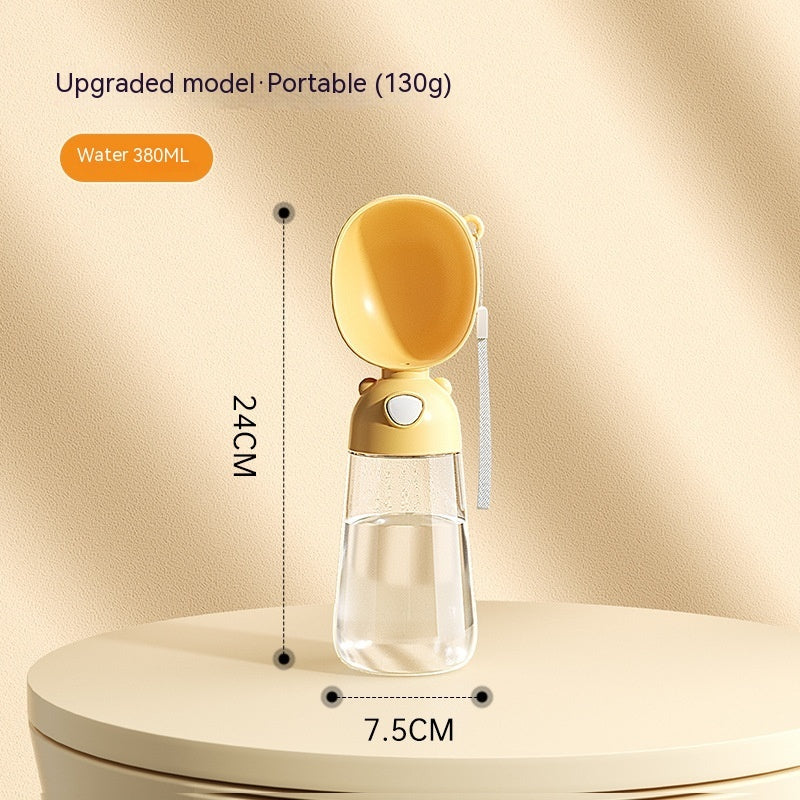 Portable Pet Water Bottle – Travel Food & Water Feeder