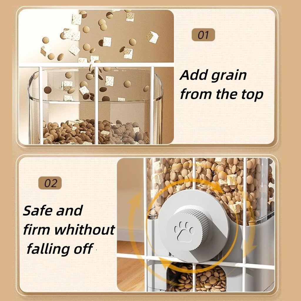 Automatic Pet Feeder Bowl – Easy Food Dispenser for Pets