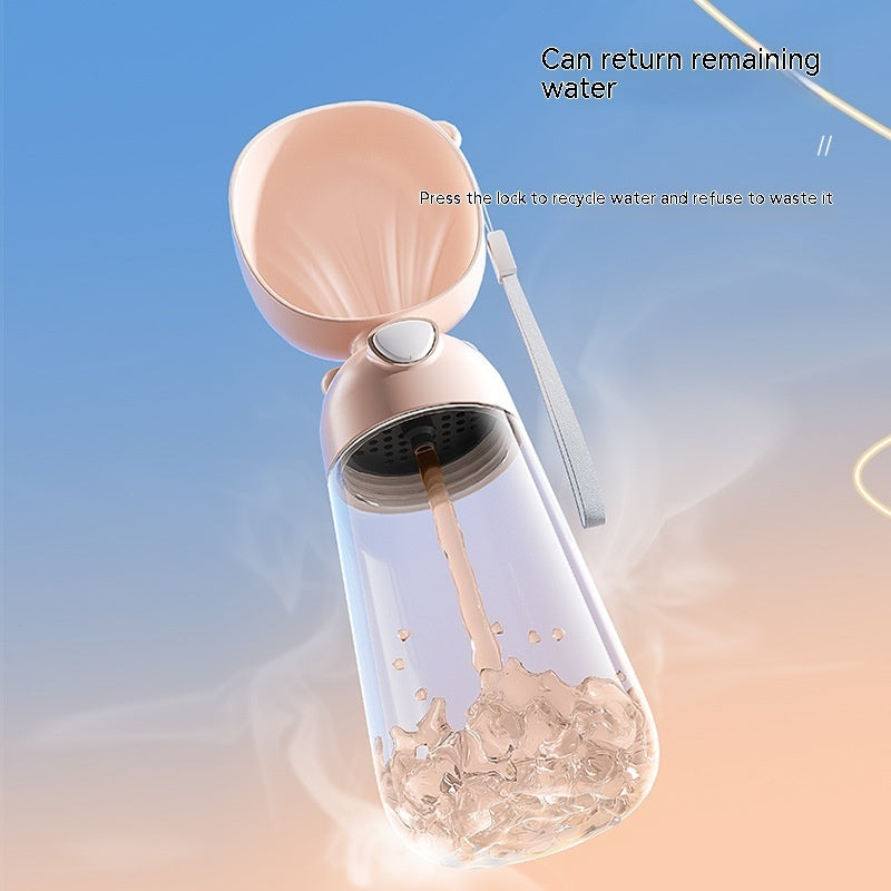 Portable Pet Water Bottle – Travel Food & Water Feeder