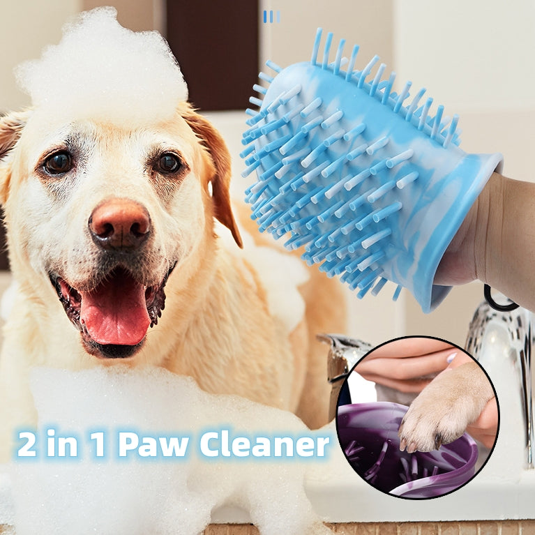 2-in-1 Dog Paw Cleaner – Quick & Gentle Paw Washer